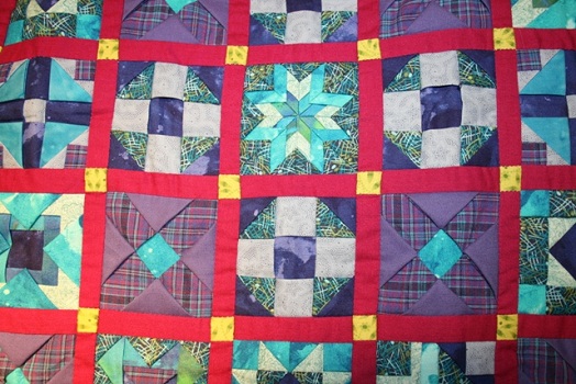 creatief detail patchwork quilt